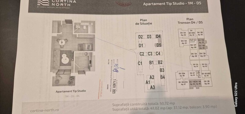 Aviatiei, Pipera, Cortina North, studio dublu, complex lux, com 0%